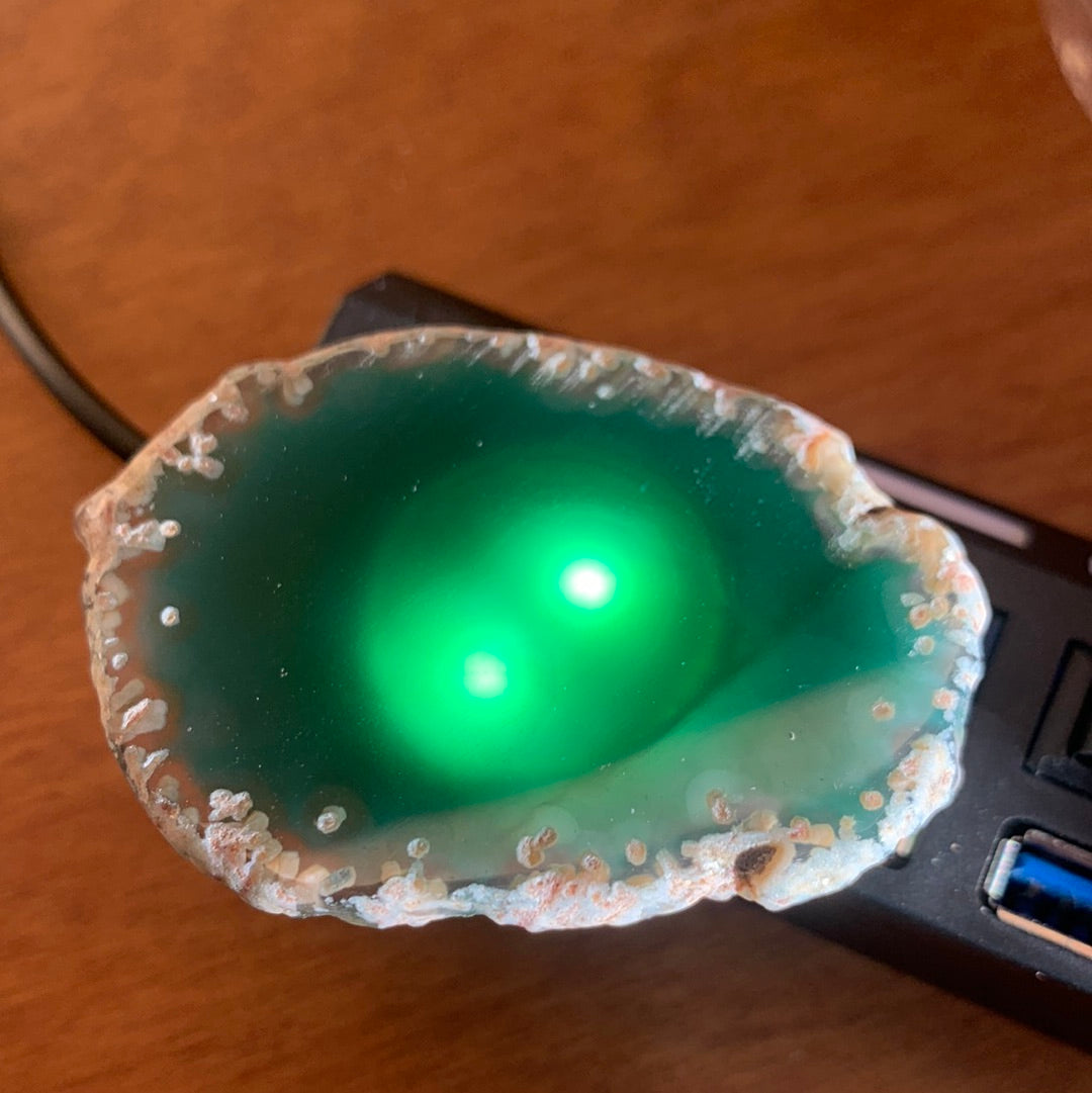 USB AGATE LAMP LIGHTS