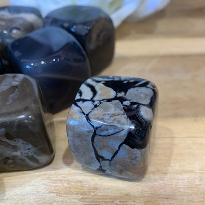 VOLCANO AGATE TUMBLES/CUBES (LARGE)