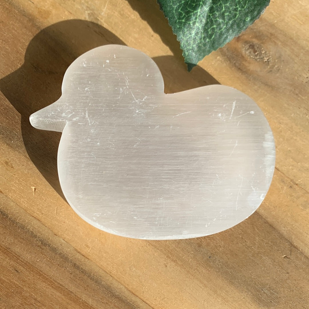 SELENITE DUCK BOWL