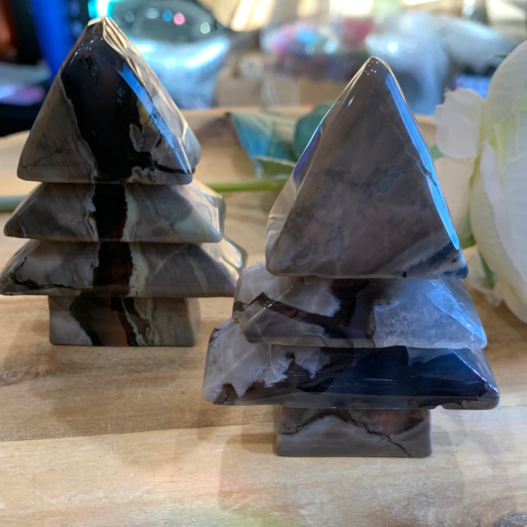 VOLCANO AGATE TREES