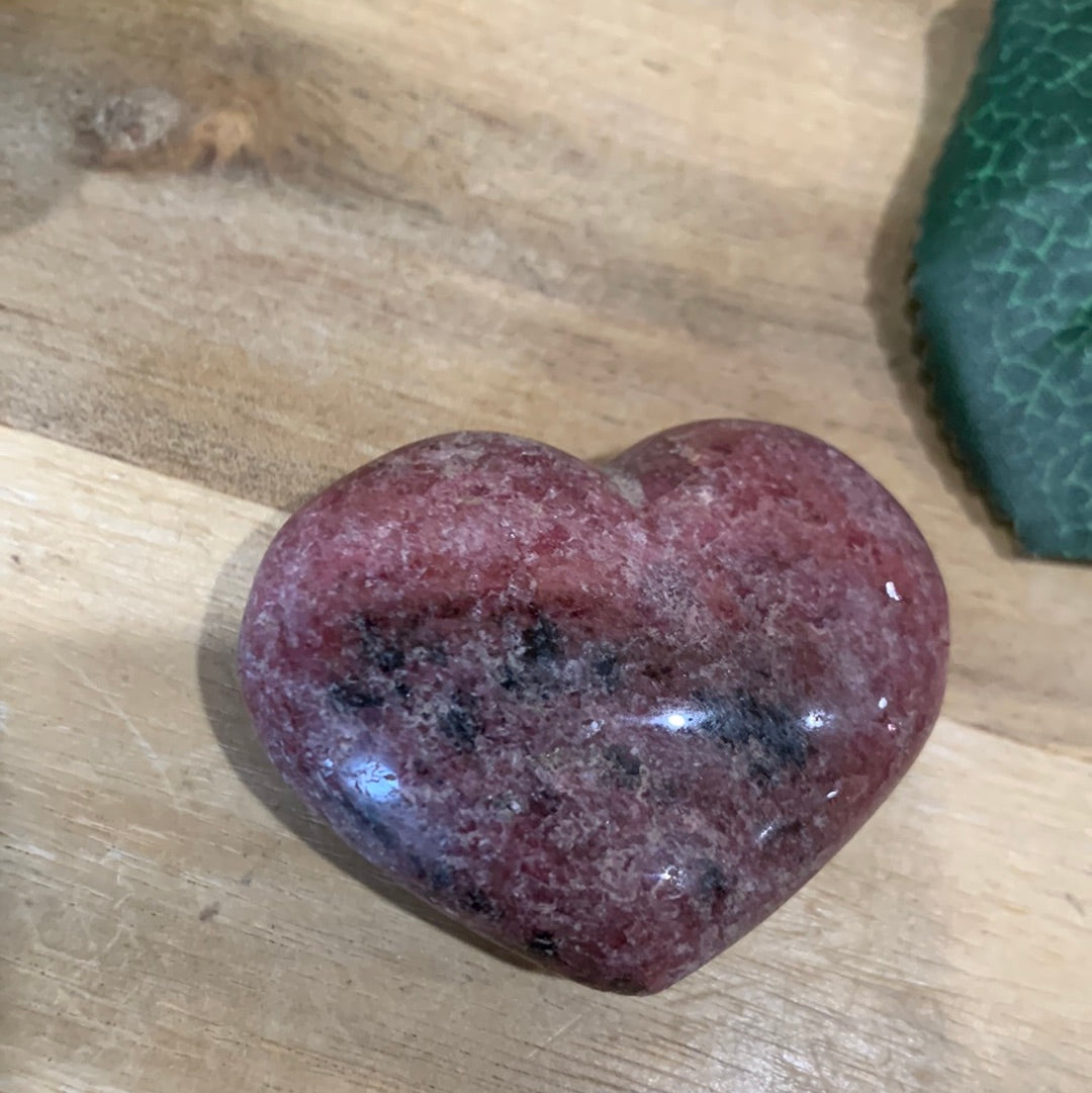 RUBY & TOURMALINE HEART