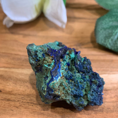 AZURITE AND MALACHITE CLUSTER