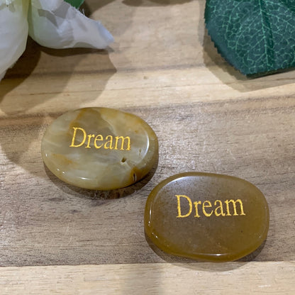 OVAL & TEAR DROP WORRY STONES