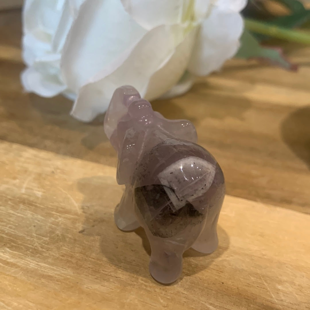 AMETHYST ELEPHANT (SMALL)