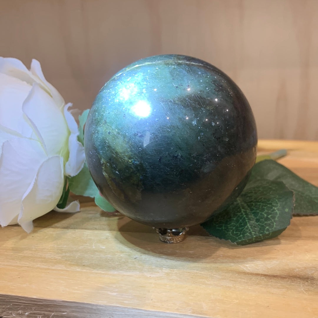 LABRADORITE SPHERE (LARGE)