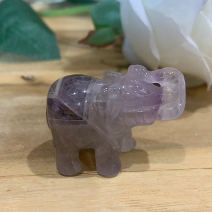 AMETHYST ELEPHANT (SMALL)