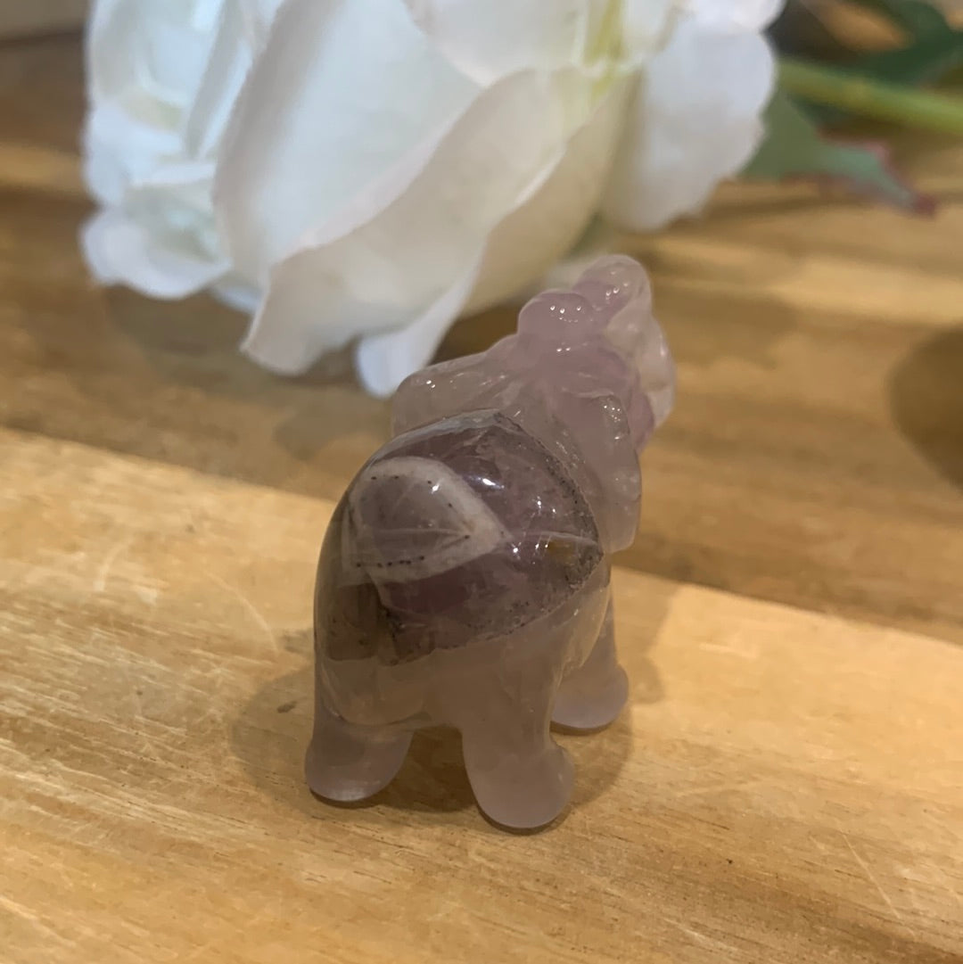 AMETHYST ELEPHANT (SMALL)