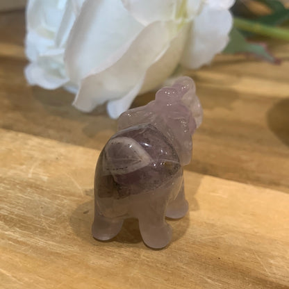 AMETHYST ELEPHANT (SMALL)