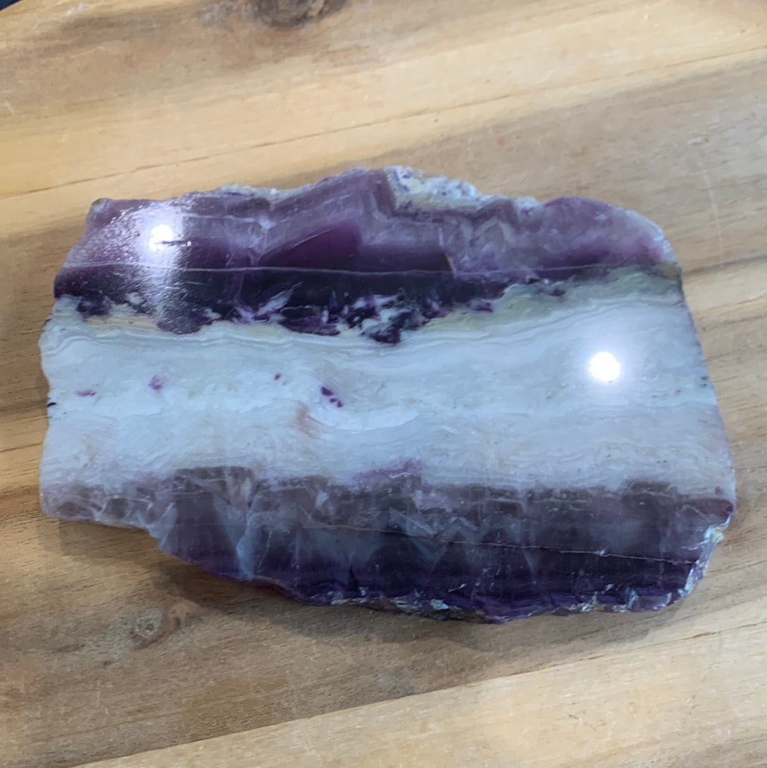 FLUORITE SLICE/SLAB