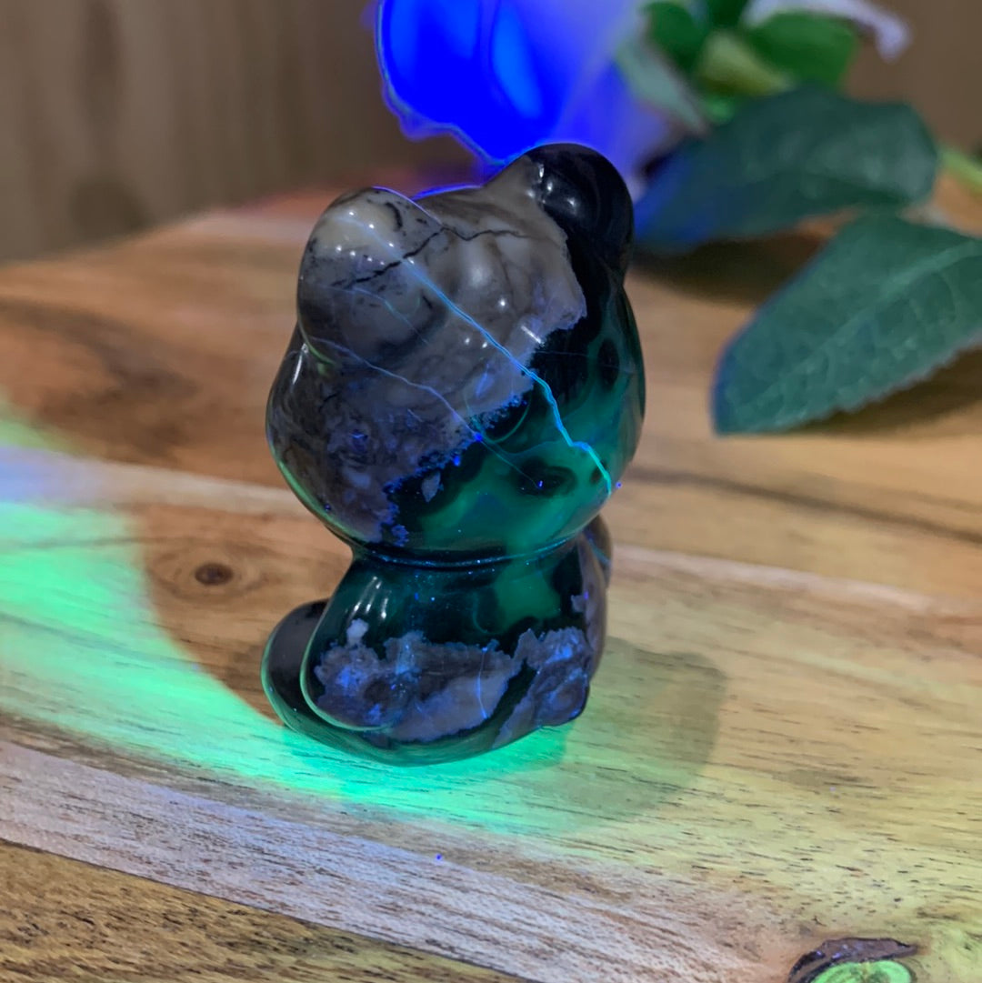 VOLCANO AGATE TEDDY BEARS