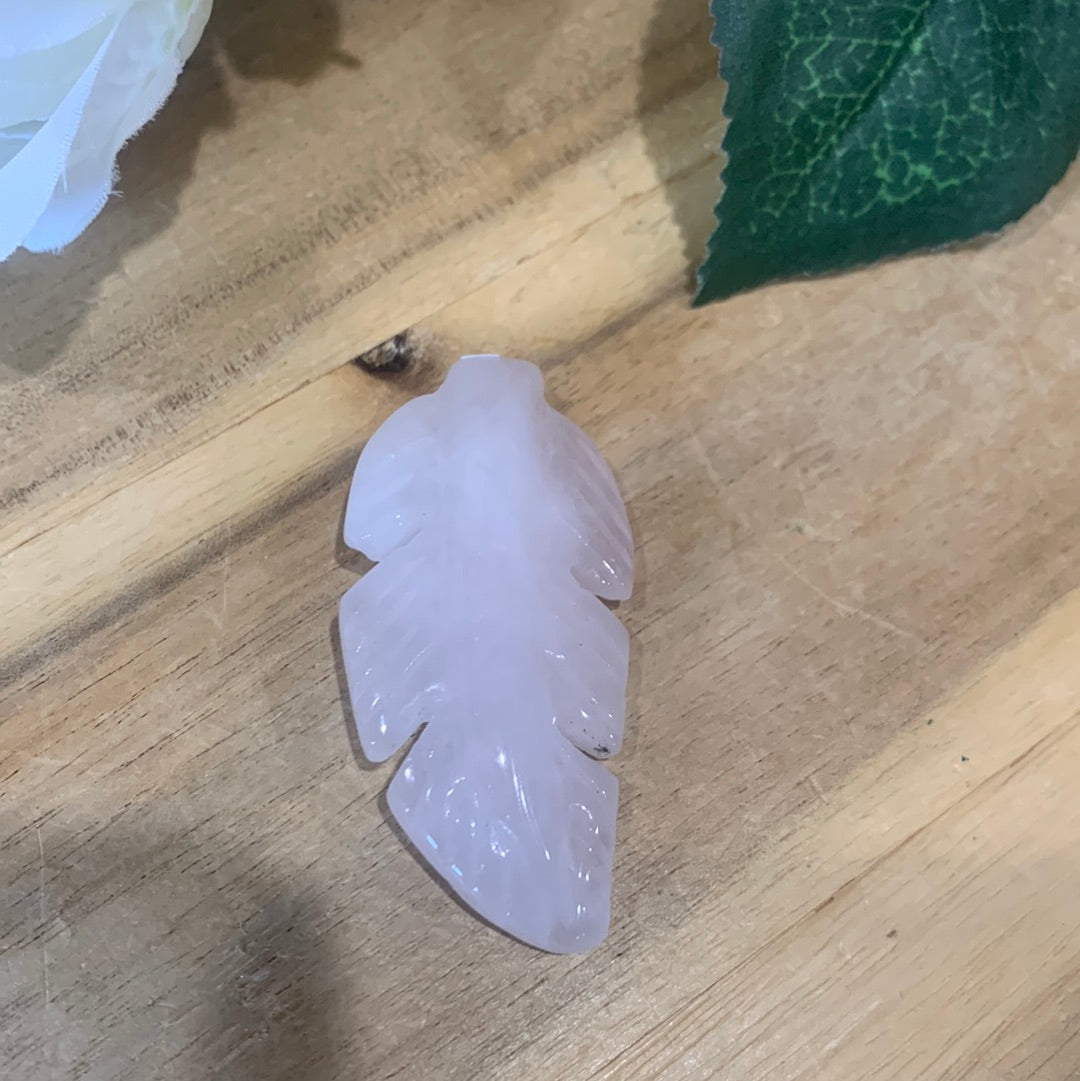 ROSE QUARTZ LEAVES