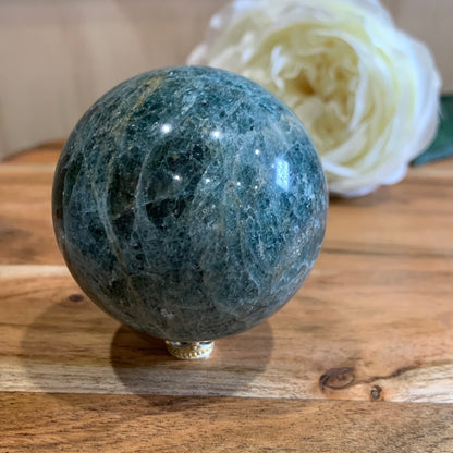 GREEN APATITE SPHERES