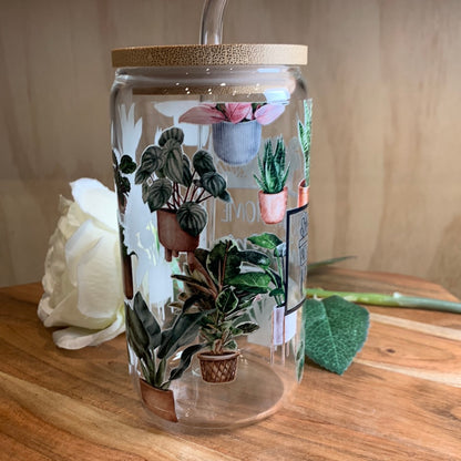 16oz FROSTED & CLEAR CUPS + YOUR CHOICE OF WRAP