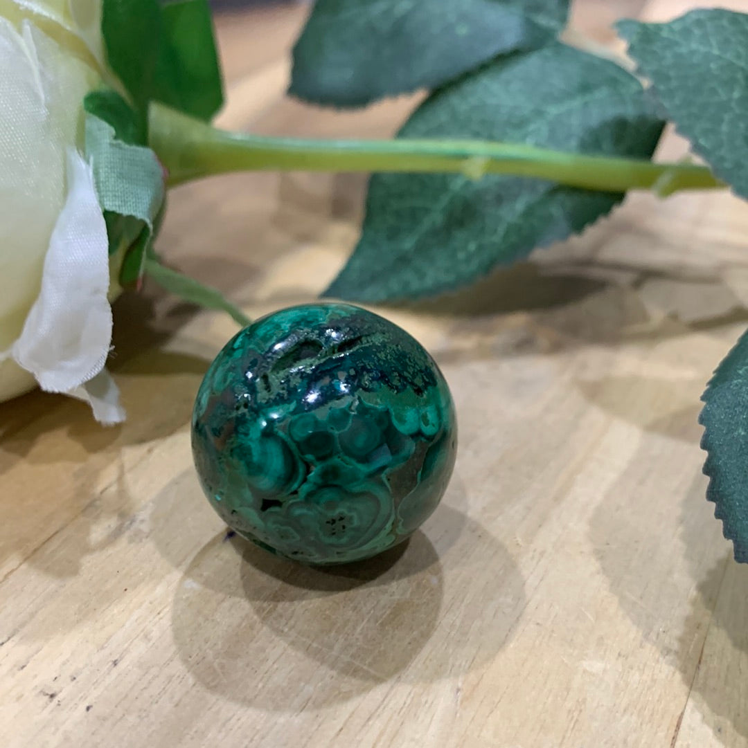 MALACHITE SPHERES (SMALL)