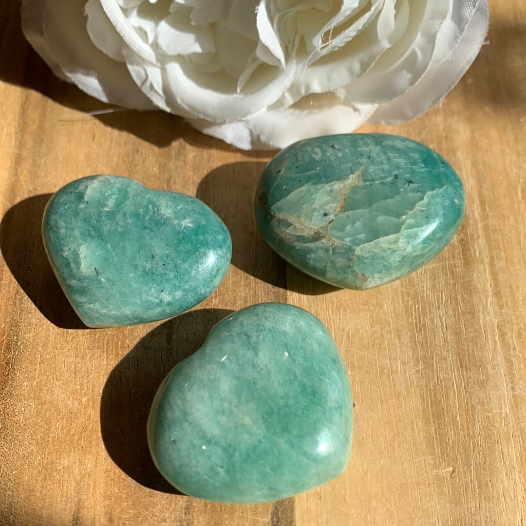 GREEN AVENTURINE HEARTS