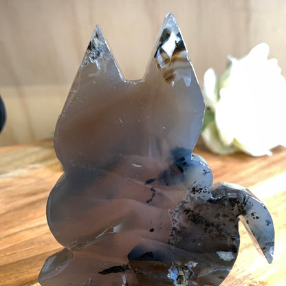 VOLCANO AGATE CATS (LARGE)