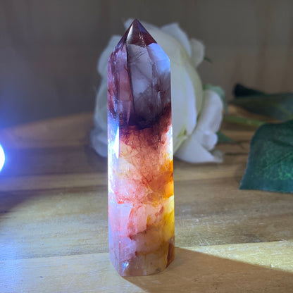 FIRE QUARTZ POINTS