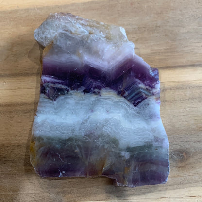 FLUORITE SLICE/SLAB