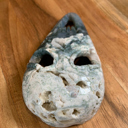 MOSS AGATE MASKS