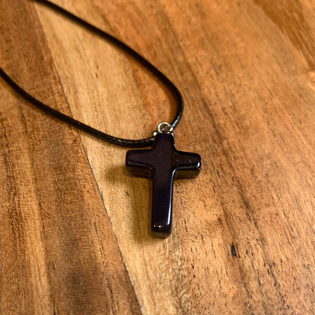 CRYSTAL CROSS PENDANTS