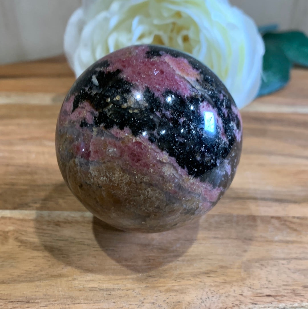 RHODONITE SPHERES