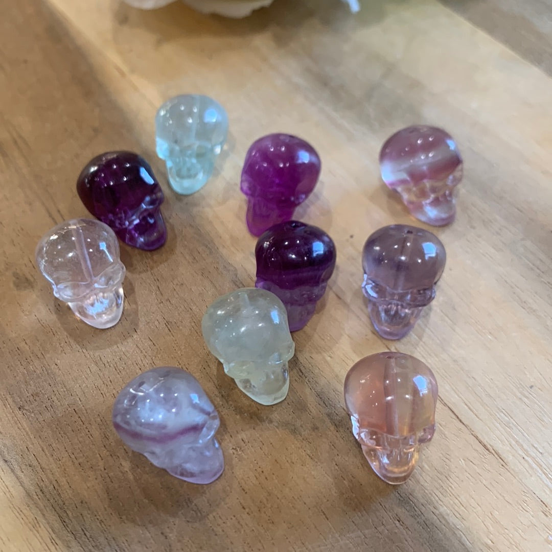 FLUORITE MINI CARVINGS