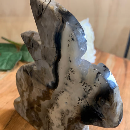 VOLCANO AGATE RABBIT (LARGE)