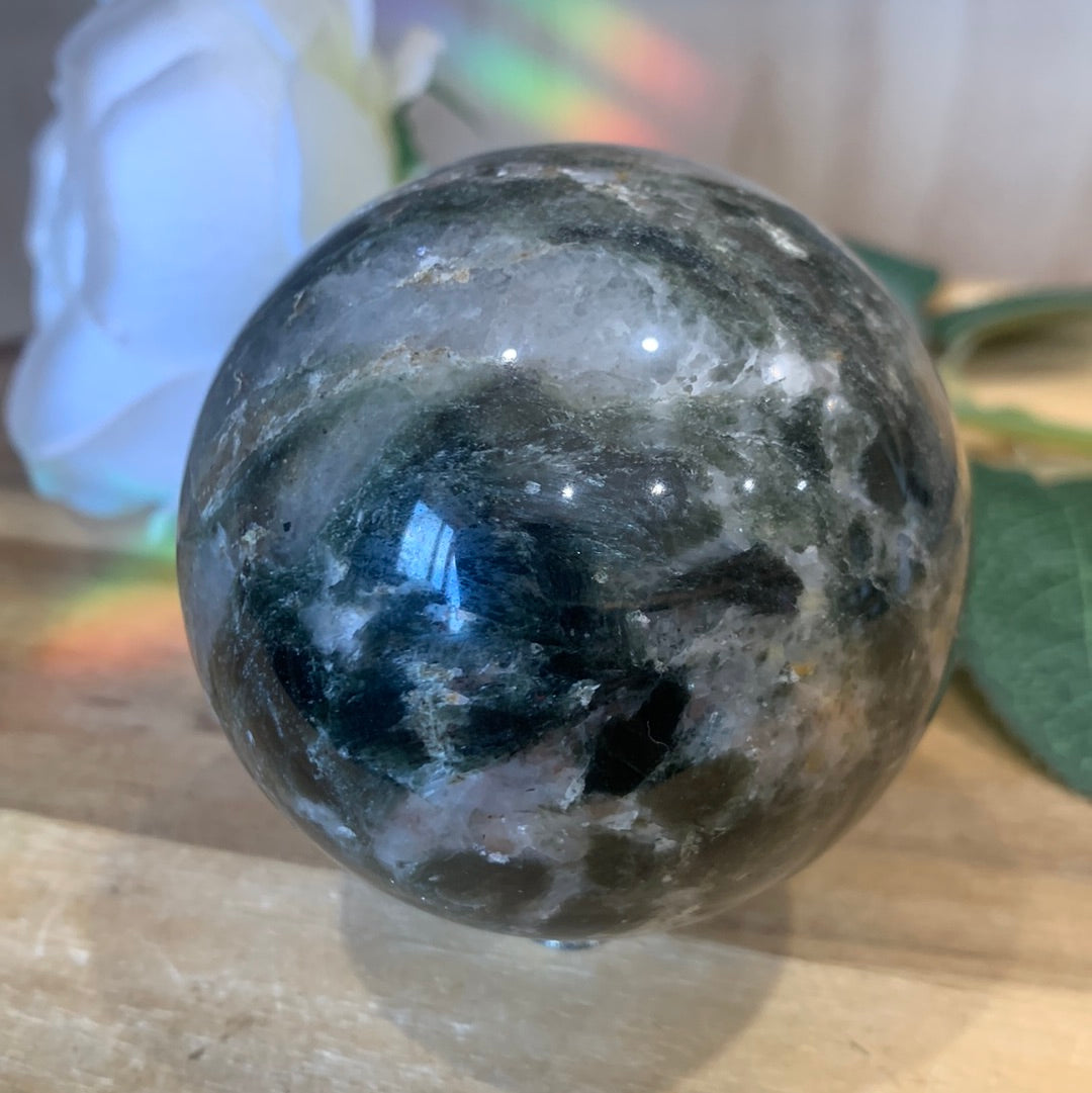 GREEN QUARTZ SPHERE