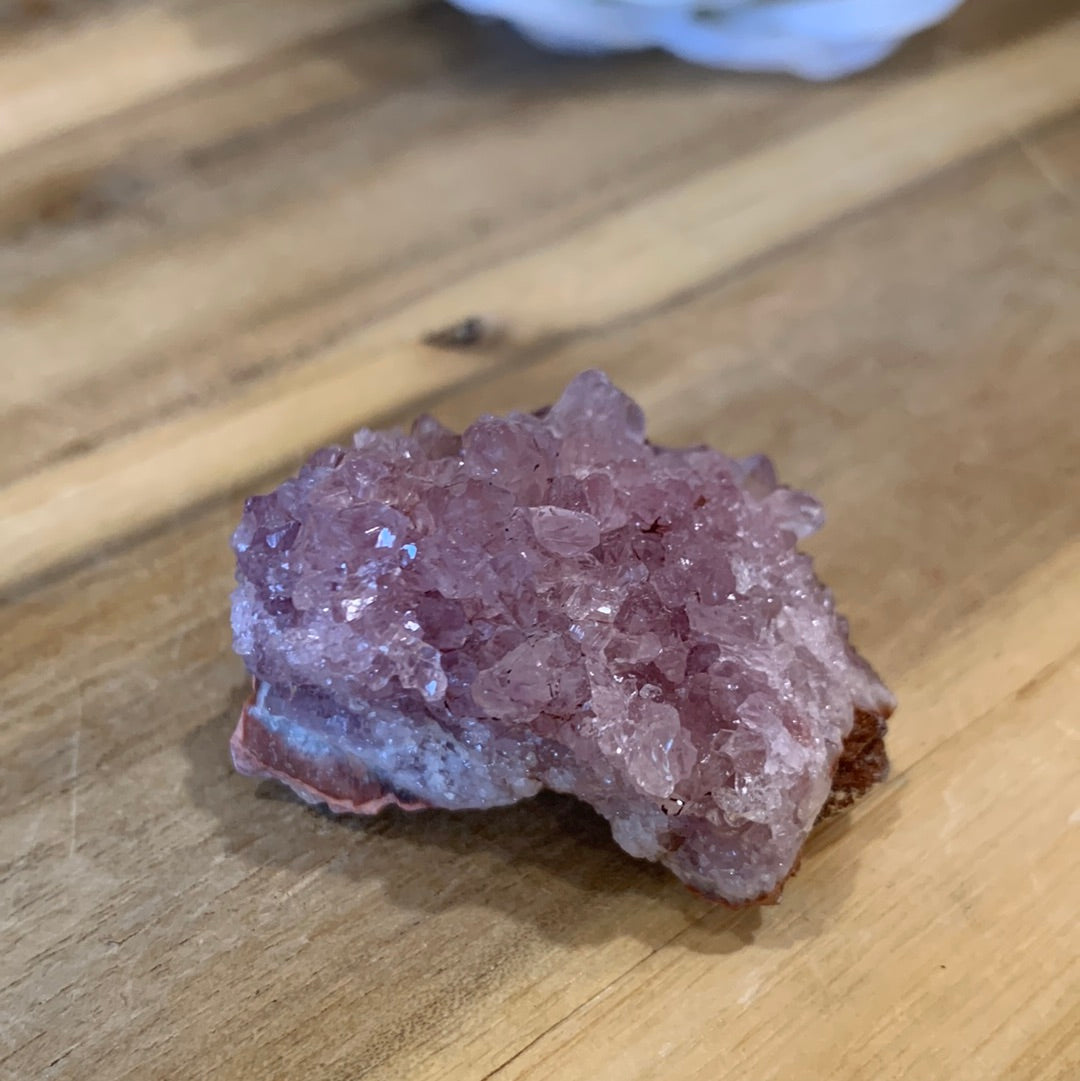 PINK AMETHYST CLUSTER