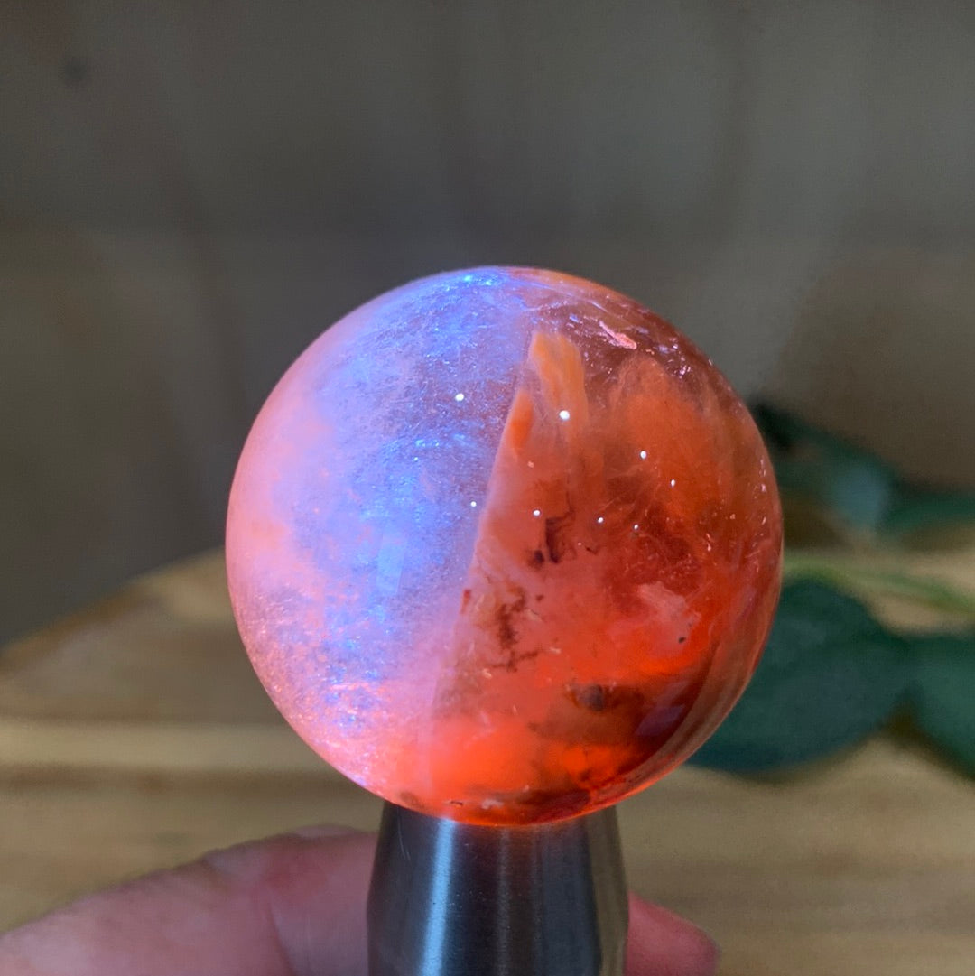 GARDEN QUARTZ SPHERE