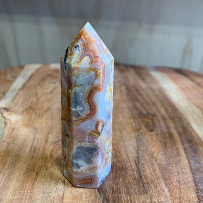 CRAZY LACE AGATE POINT