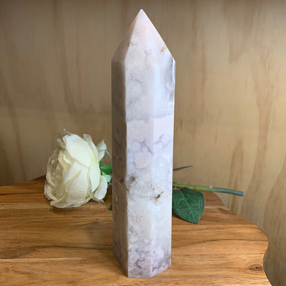 PINK AMETHYST TOWERS (LARGE)