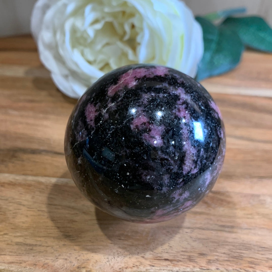 RHODONITE SPHERES
