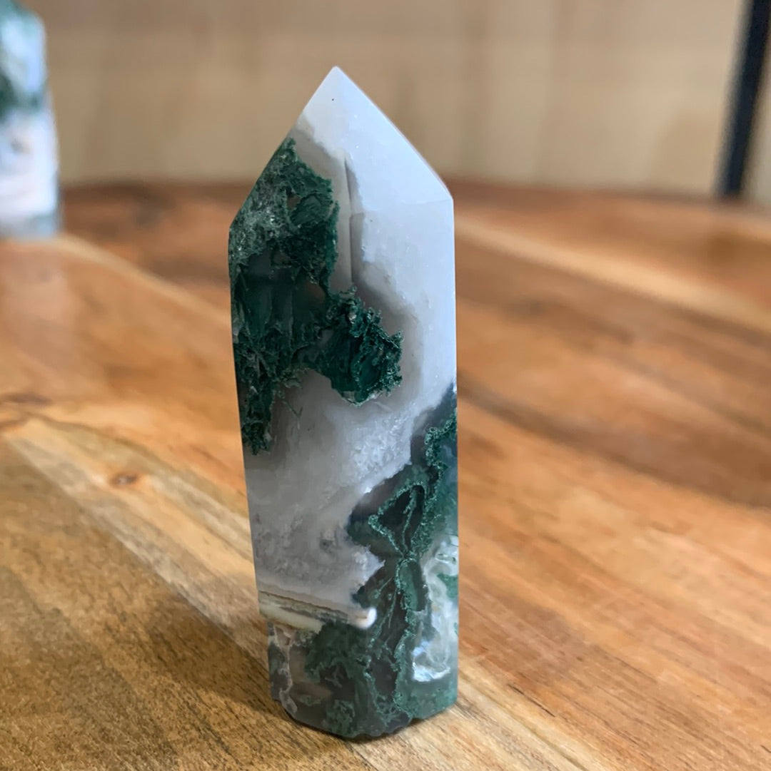 AGATE MOSS POINTS