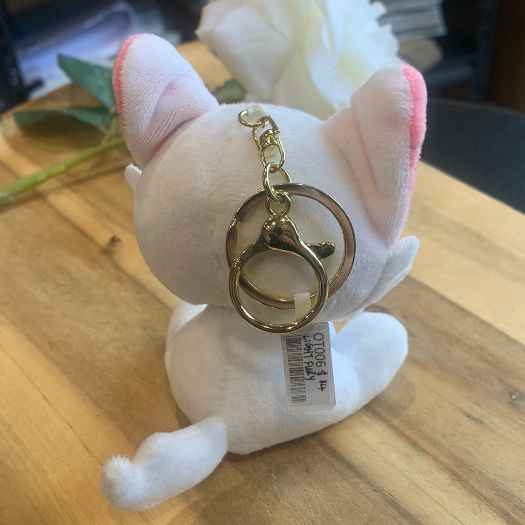 LIGHT FURY TEDDY KEYRING