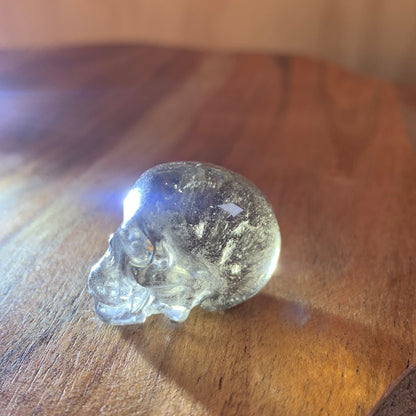 SMOKEY QUARTZ SKULL (SMALL)