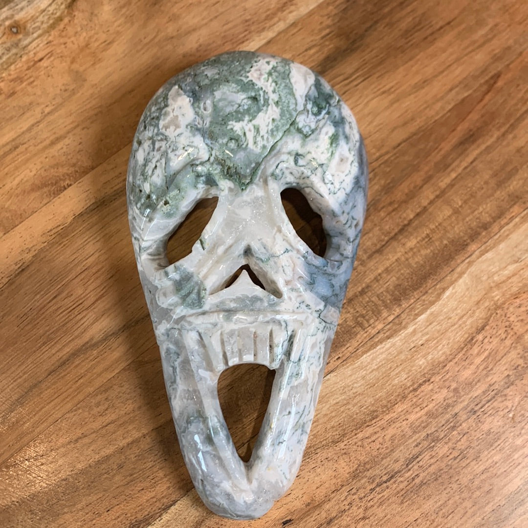 MOSS AGATE MASKS