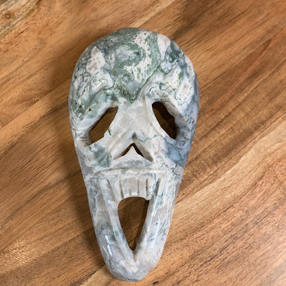 MOSS AGATE MASKS