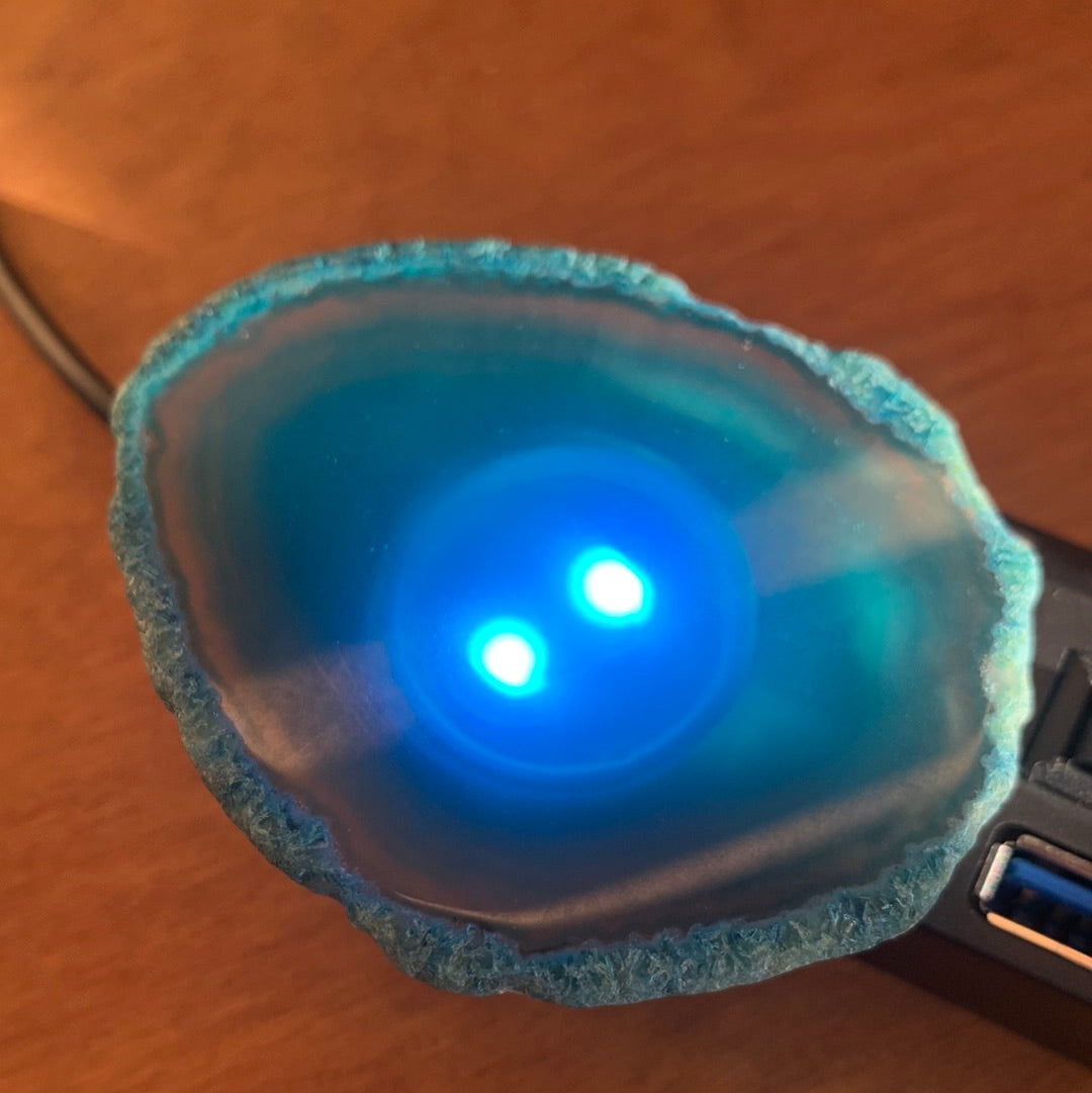 USB AGATE LAMP LIGHTS