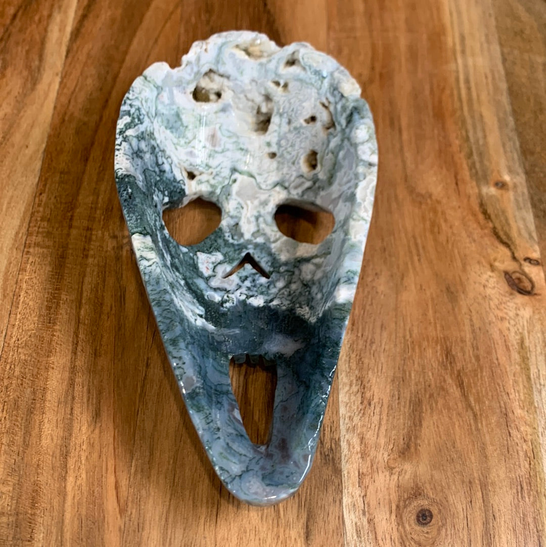 MOSS AGATE MASKS