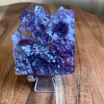 FLUORITE SLAB WITH CUBIC STRUCTURES (SMALL)