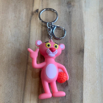 POPULAR CHARACTER  KEYRINGS WITH WRISTLET ATTACHED