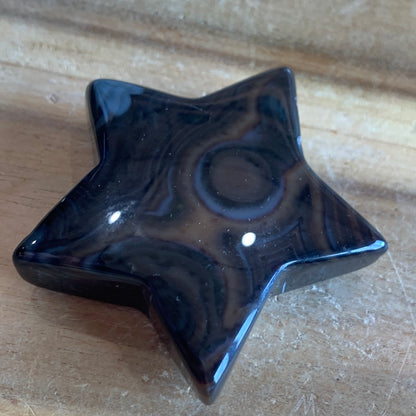 AGATE STAR WITH AMAZING PATTERNS
