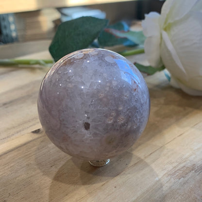 SPECIAL AMETHYST FLOWER AGATE SPHERES