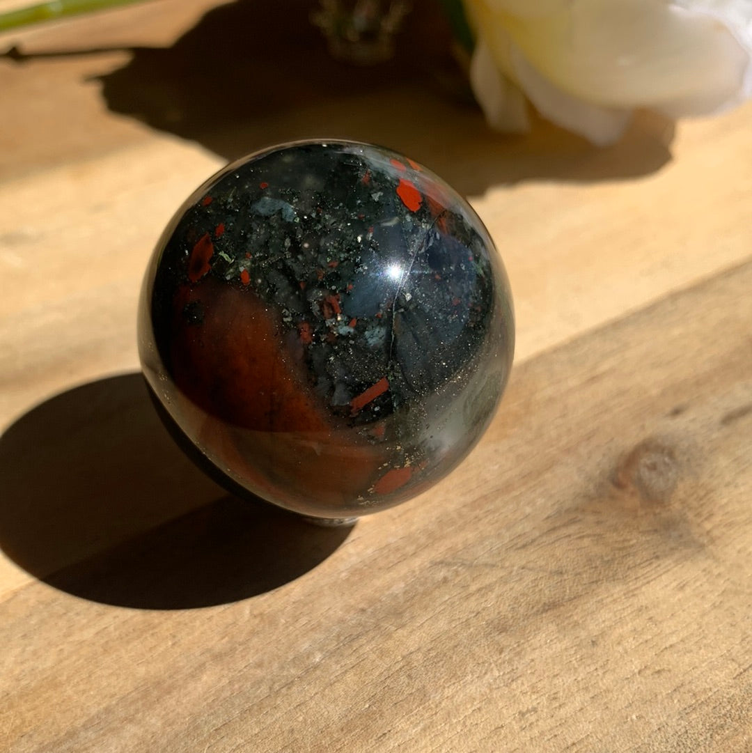 DRAGON BLOODSTONE SPHERES