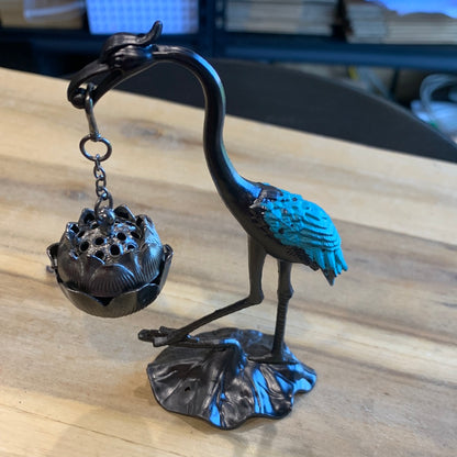 BIRD INCENSE HOLDER