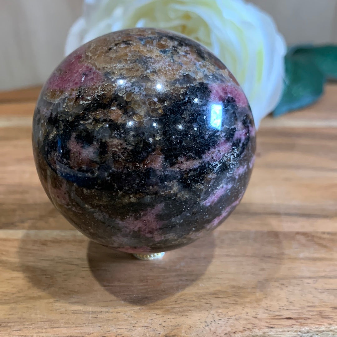 RHODONITE SPHERES