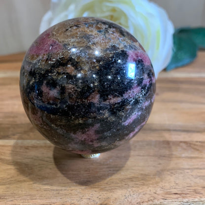 RHODONITE SPHERES