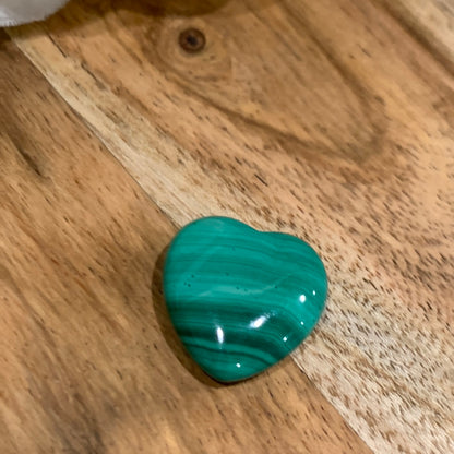 MALACHITE MINI HEARTS