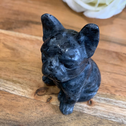 LARVIKITE FRENCH DOG